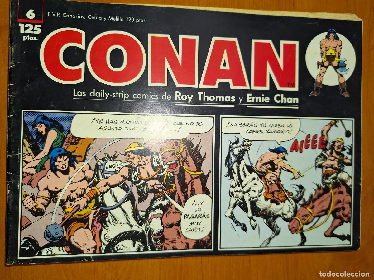 C&oacute;mics: LOS COMICS DE PRENSA DE CONAN, ROY THOMAS Y ERNIE CHAN. N&Uacute;MERO 6. - Foto 1