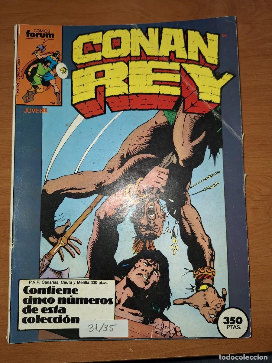 C&oacute;mics: COMICS FORUM, CONAN REY, EXTRA CINCO N&Uacute;MEROS 31/35. - Foto 1