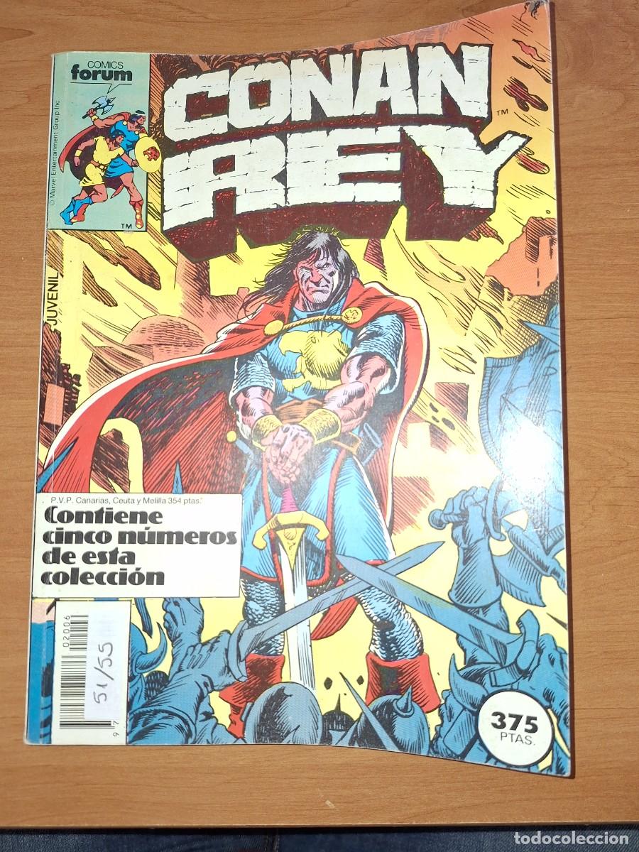 C&oacute;mics: COMICS FORUM, CONAN REY, EXTRA CINCO N&Uacute;MEROS 51/55. - Foto 1