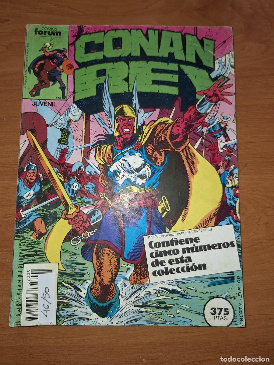 C&oacute;mics: COMICS FORUM, CONAN REY, EXTRA CINCO N&Uacute;MEROS 46/50. - Foto 1