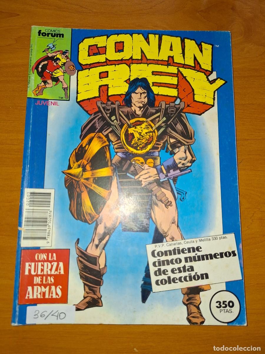 C&oacute;mics: COMICS FORUM, CONAN REY, EXTRA CINCO N&Uacute;MEROS 36/40. - Foto 1