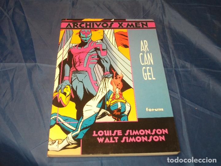 C&oacute;mics: ARCHIVOS X-MEN ARCANGEL BUEN ESTADO - Foto 1