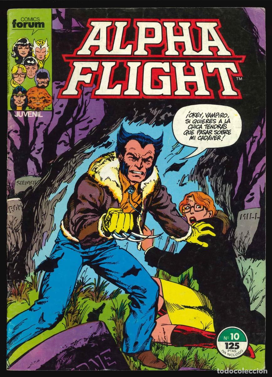 C&oacute;mics: ALPHA FLIGHT (VOL. 1) - COMICS FORUM / N&Uacute;MERO 10 - Foto 1