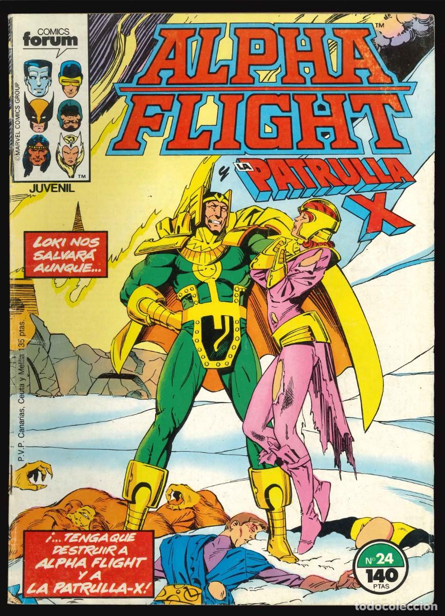 C&oacute;mics: ALPHA FLIGHT (VOL. 1) - COMICS FORUM / N&Uacute;MERO 24 - Foto 1