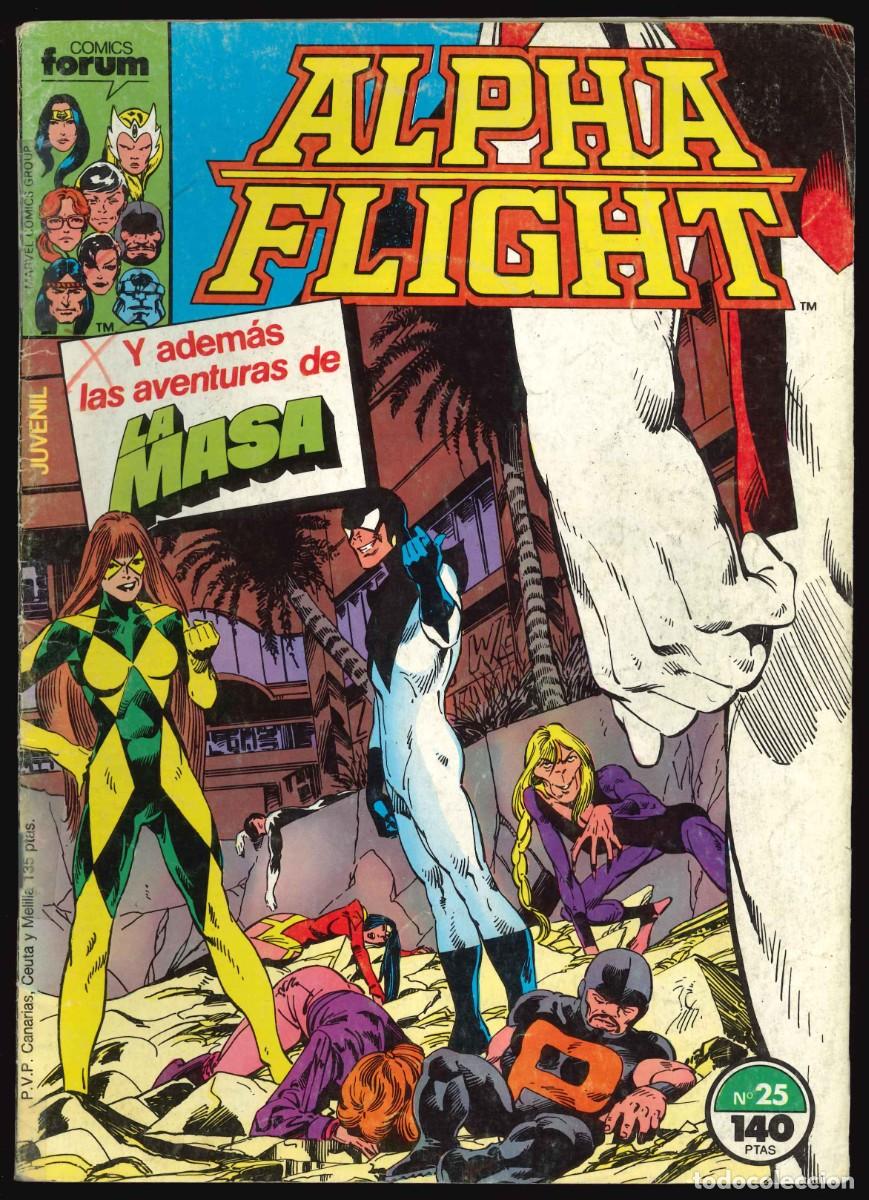 C&oacute;mics: ALPHA FLIGHT (VOL. 1) - COMICS FORUM / N&Uacute;MERO 25 - Foto 1