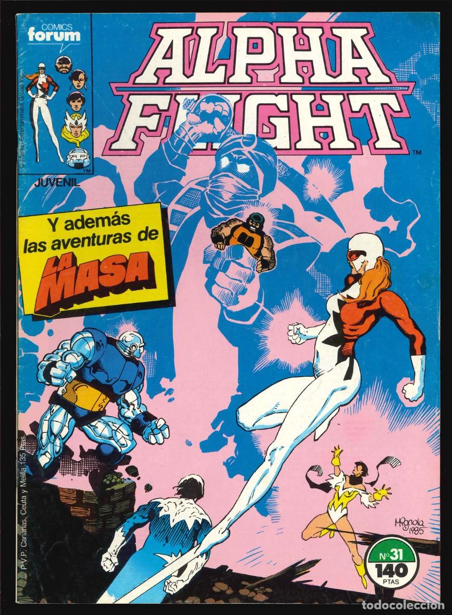 C&oacute;mics: ALPHA FLIGHT (VOL. 1) - COMICS FORUM / N&Uacute;MERO 31 - Foto 1