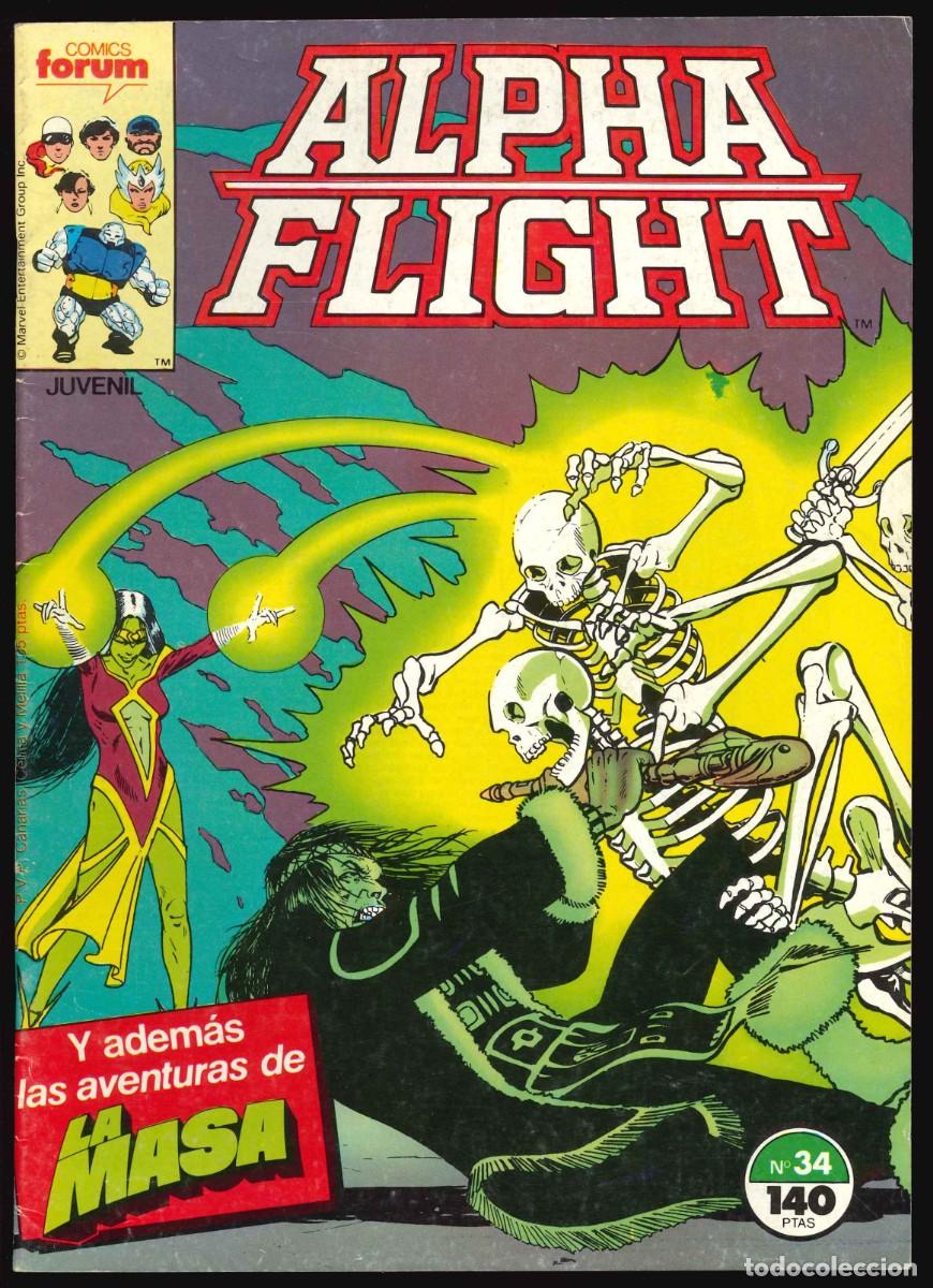C&oacute;mics: ALPHA FLIGHT (VOL. 1) - COMICS FORUM / N&Uacute;MERO 34 - Foto 1