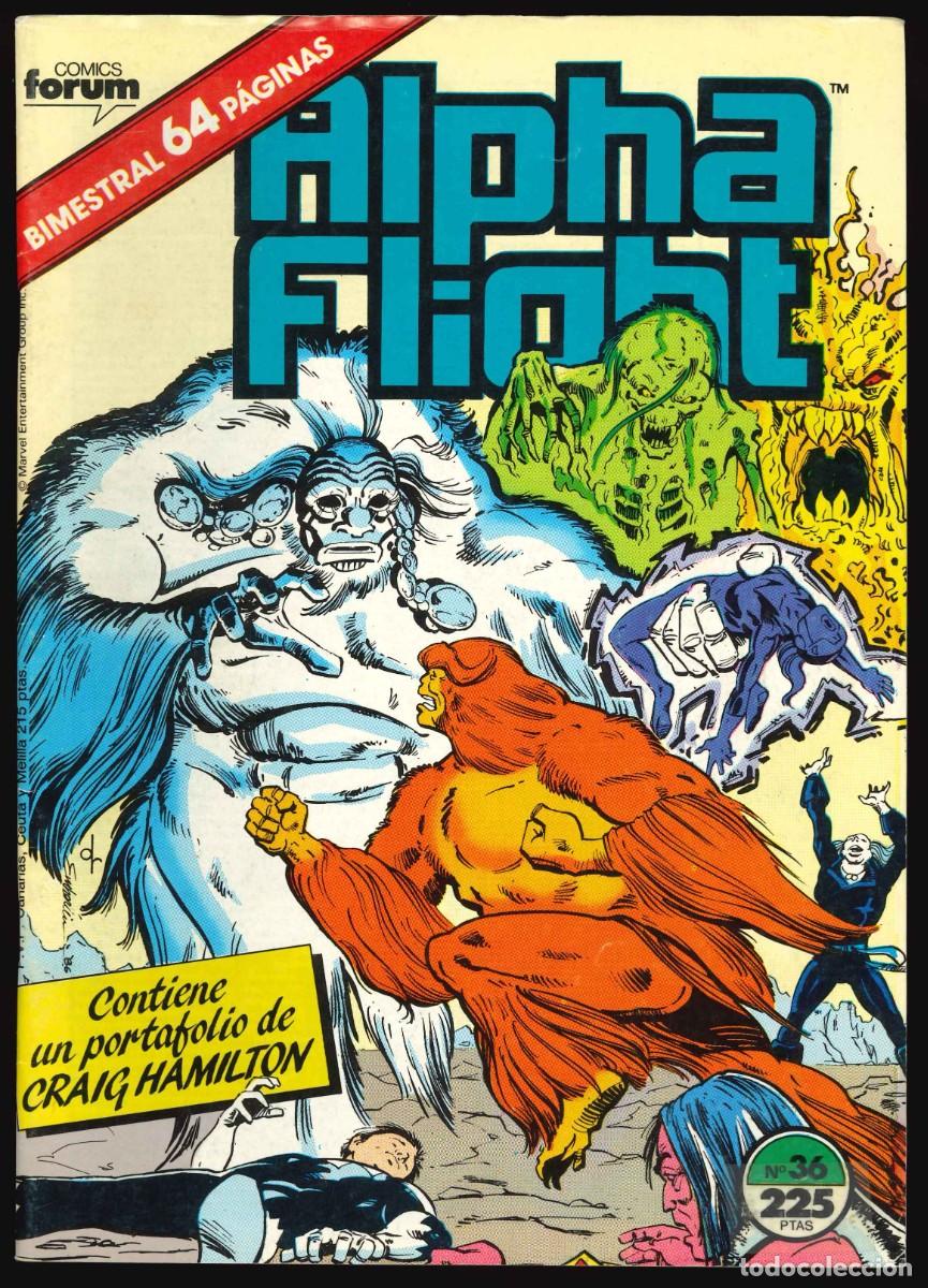 C&oacute;mics: ALPHA FLIGHT (VOL. 1) - COMICS FORUM / N&Uacute;MERO 36 - Foto 1