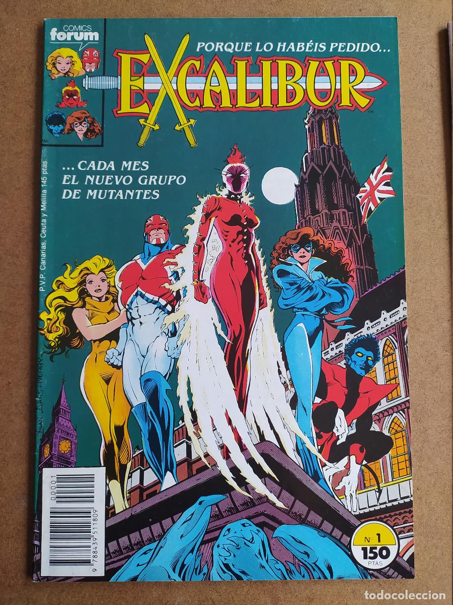 Comics: Excalibur volumen 1: 1 a 80 (completa) mas especial oto&ntilde;o