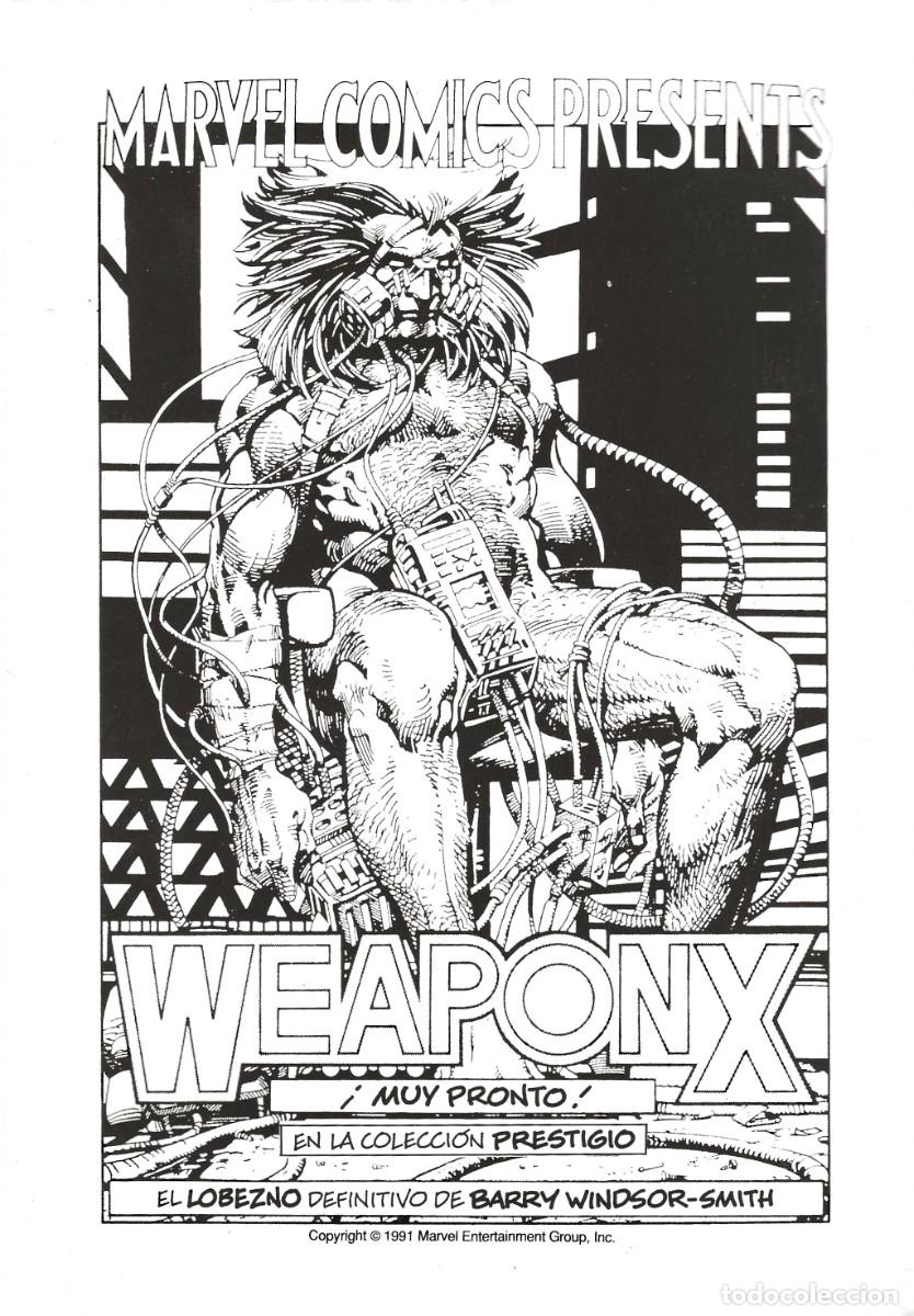 Comics: MINI POSTER -- MARVEL COMICS PRESENTS -- WEAPONX