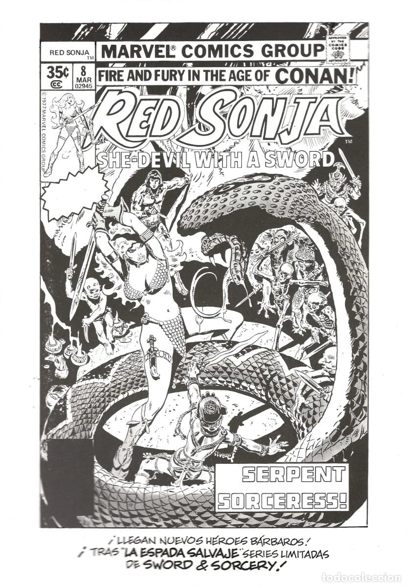 C&oacute;mics: MINI POSTER -- MARVEL COMICS PRESENTS -- RED SONJA - Foto 1