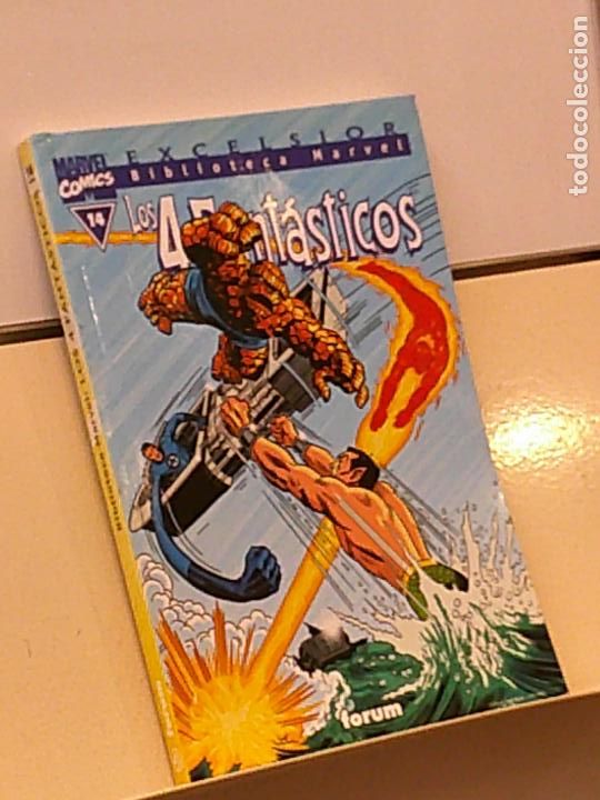 C&oacute;mics: BIBLIOTECA MARVEL EXCELSIOR LOS 4 FANTASTICOS N&ordm; 14 - FORUM - Foto 1