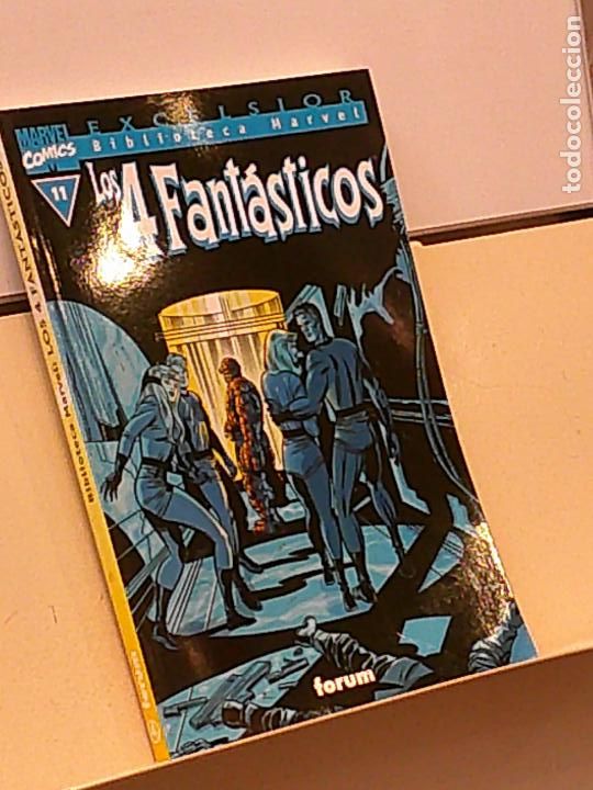 C&oacute;mics: BIBLIOTECA MARVEL EXCELSIOR LOS 4 FANTASTICOS N&ordm; 11 - FORUM - Foto 1
