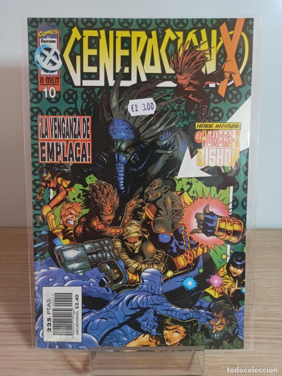Comics: GENERACI&Oacute;N X &rdquo;La venganza de Emplaca&rdquo; (Vol.1) (Comics Forum) N&ordm;10