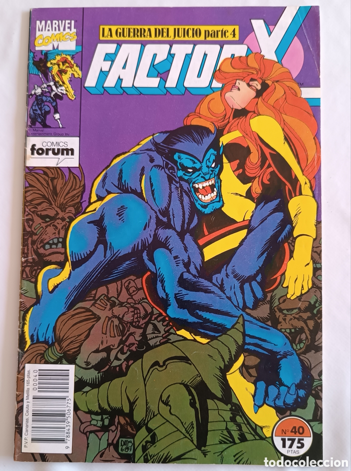 C&oacute;mics: Factor-X Vol. 1 (1988-1995) n&uacute;m. 40 - Foto 1