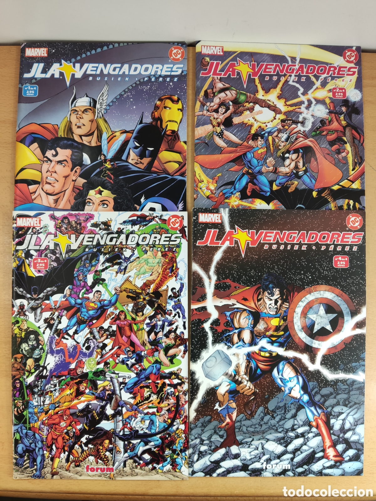 C&oacute;mics: JLA VENGADORES / FORUM. 2004 / 4 de 4. COMPLETO - Foto 1