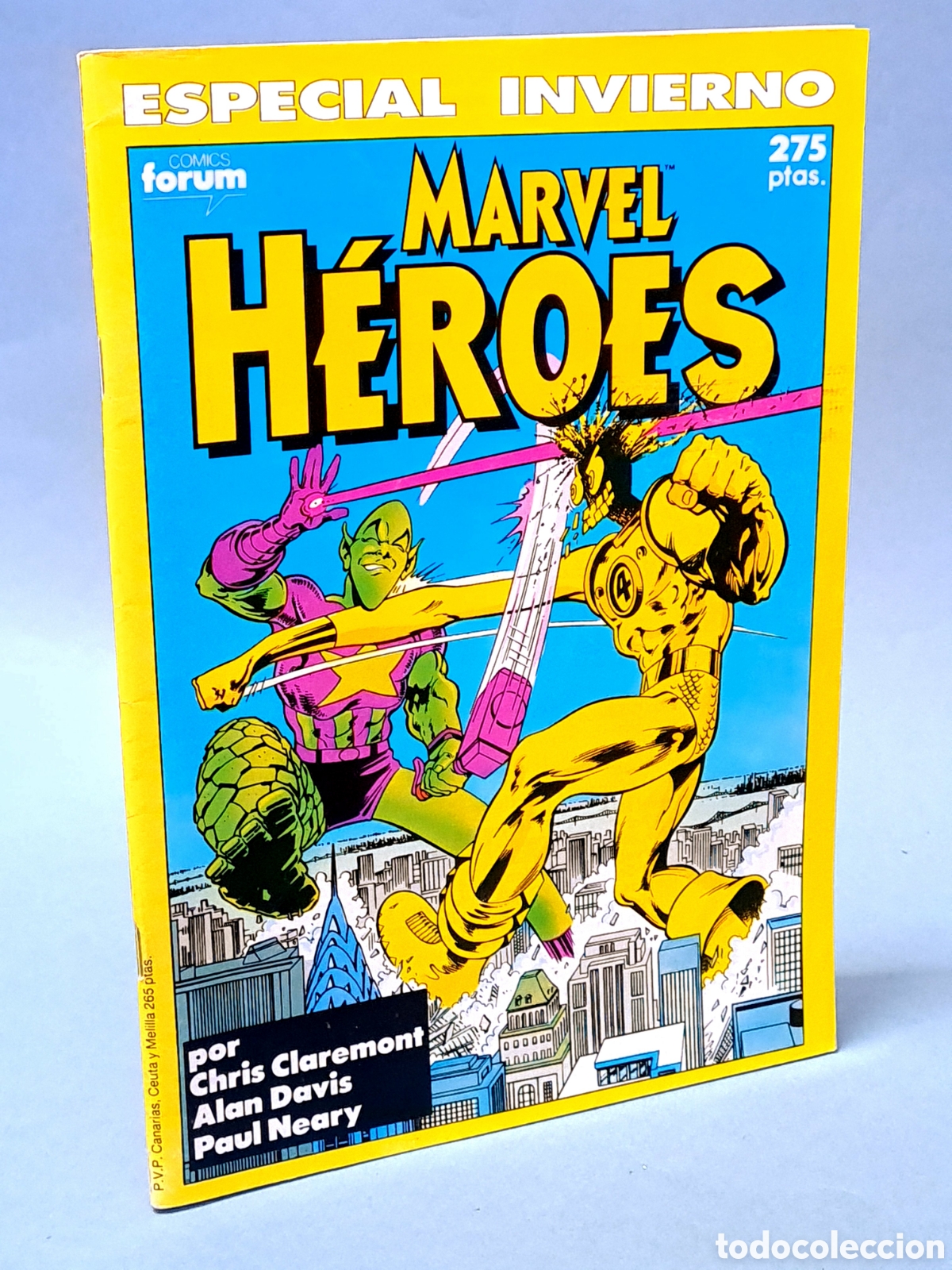 Comics: CASI EXCELENTE ESTADO MARVEL HEROES ESPECIAL INVIERNO FORUM GRAPA EXTRA