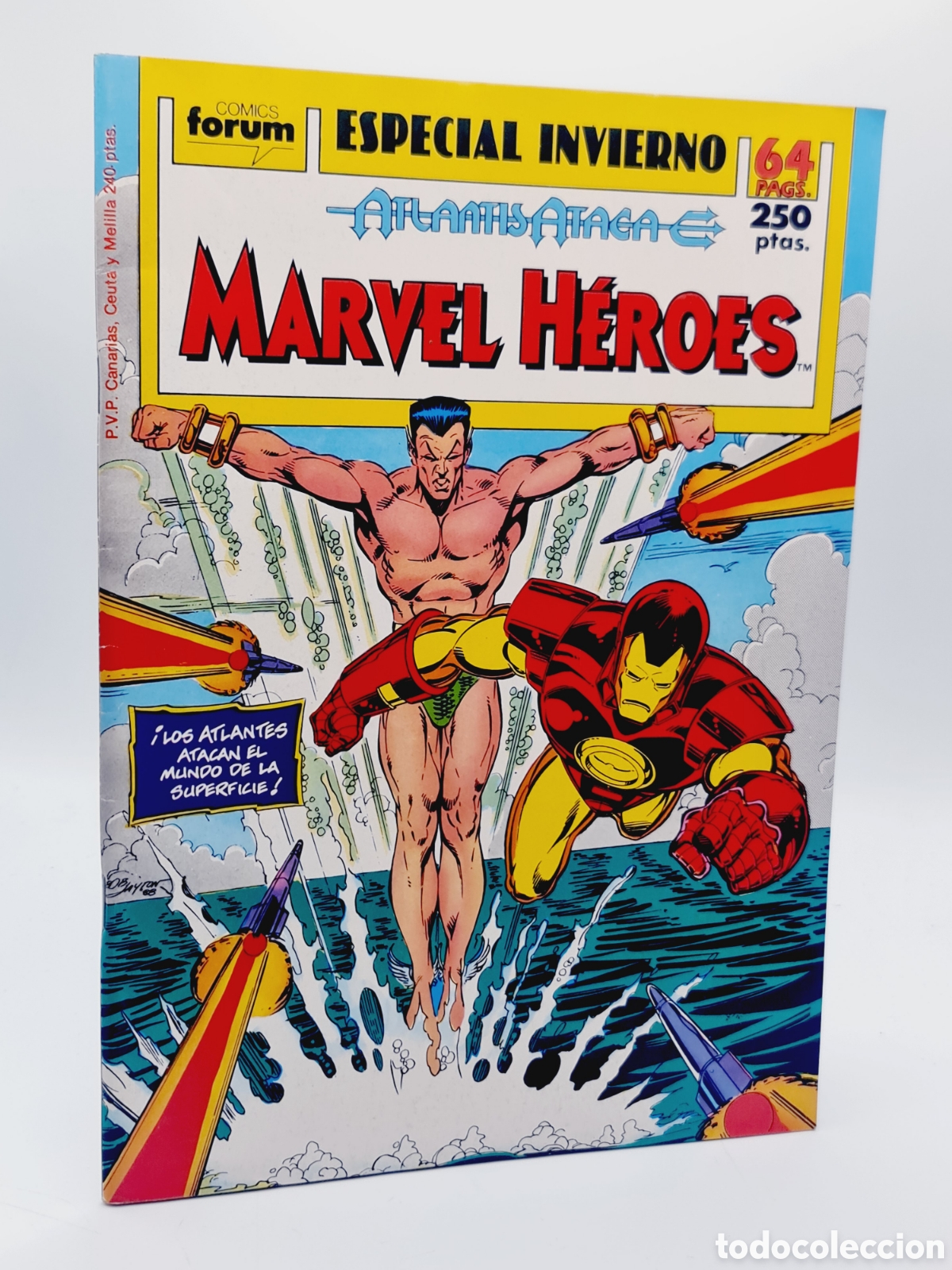 Comics: EXCELENTE ESTADO MARVEL HEROES ATLANTIS ATACA ESPECIAL EXTRA INVIERNO FORUM COMICS