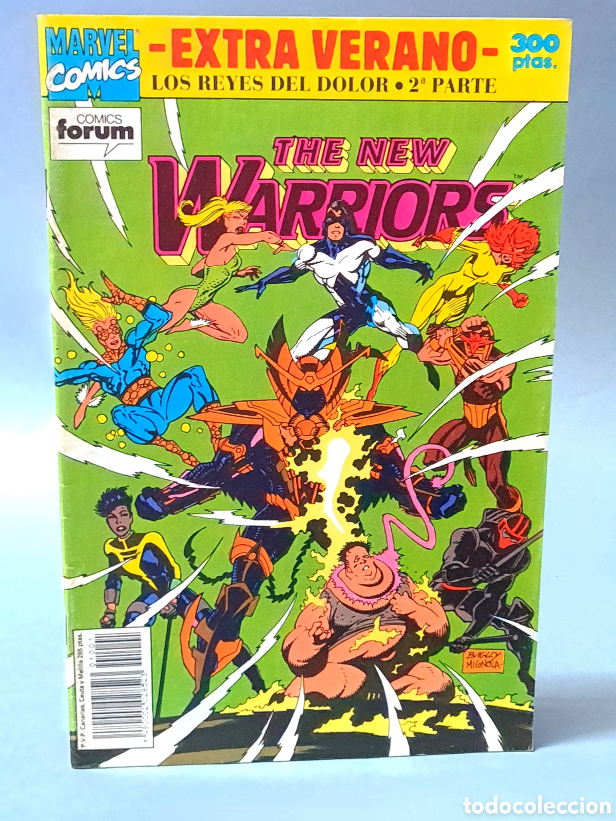 Fumetti: MUY BUEN ESTADO THE NEW WARRIORS REYES DOLOR ESPECIAL EXTRA VERANO FORUM GRAPA