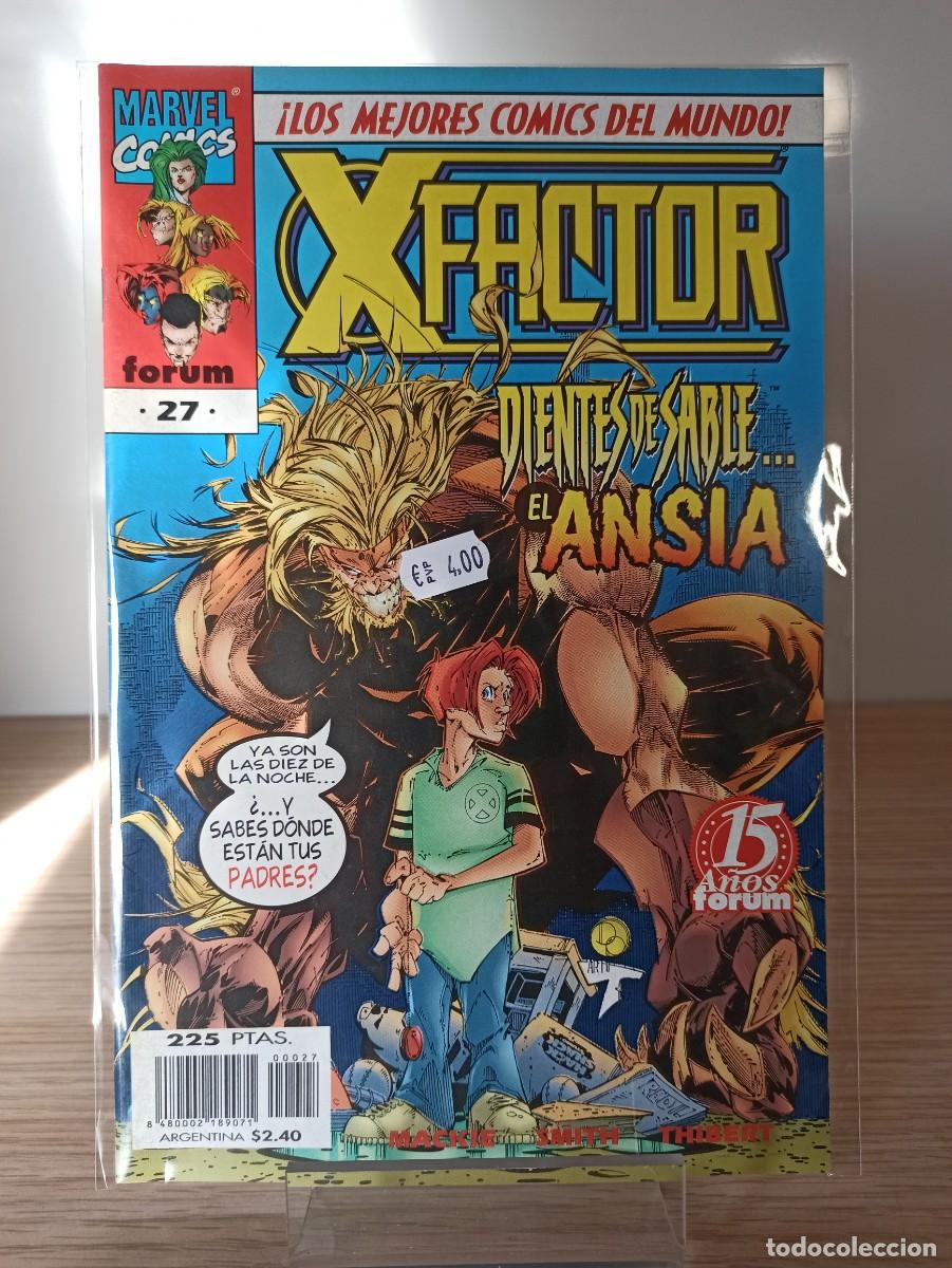 C&oacute;mics: X-FACTOR &rdquo;Dientes de sable...el ansia&rdquo; (Comics Forum) N&ordm; 27 - Foto 1