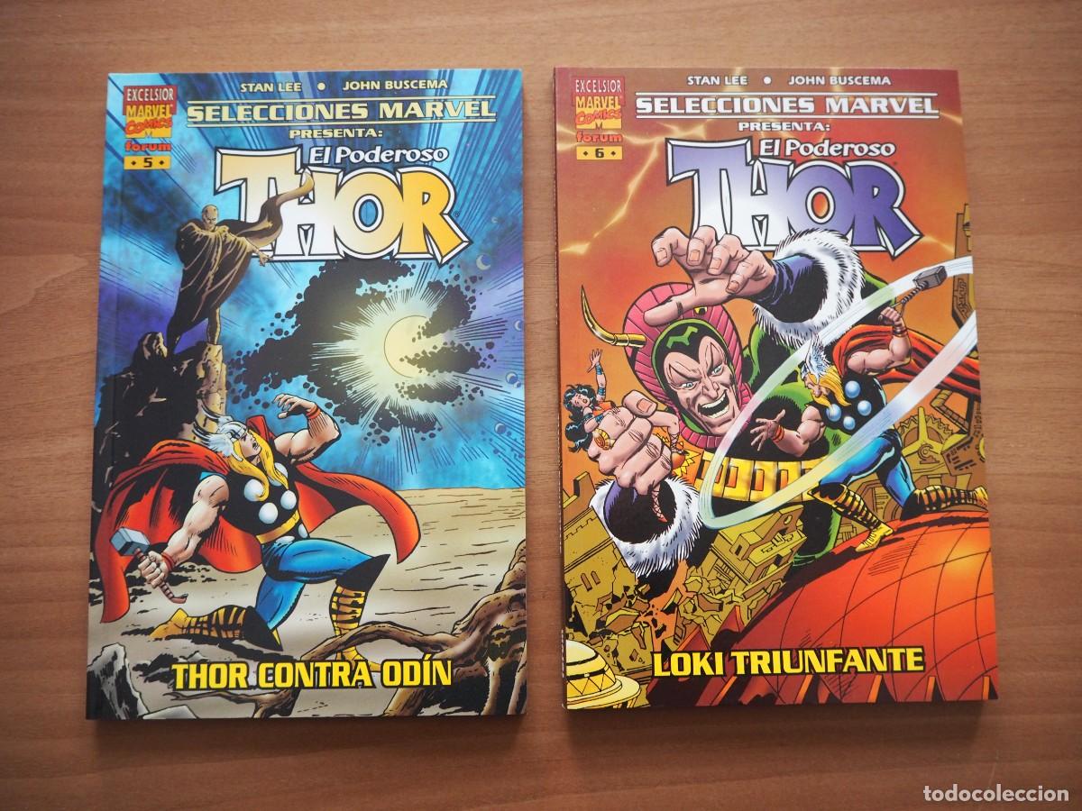 C&oacute;mics: SELECCIONES MARVEL - EL PODEROSO THOR - THOR CONTRA OD&Iacute;N / LOKI TRIUNFANTE - Foto 1