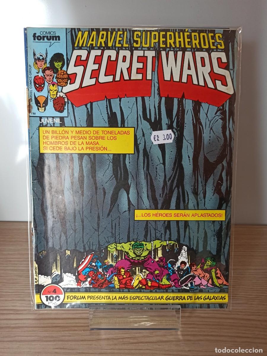 C&oacute;mics: MARVEL SUPERHEROES - SECRET WARS (Comics Forum) N&ordm; 4 - Foto 1