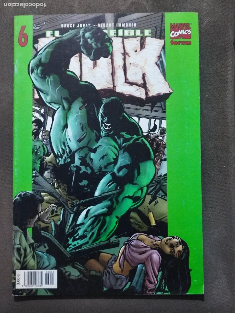 C&oacute;mics: FORUM EL INCREIBLE HULK 6 JONES Y ROMITA - Foto 1