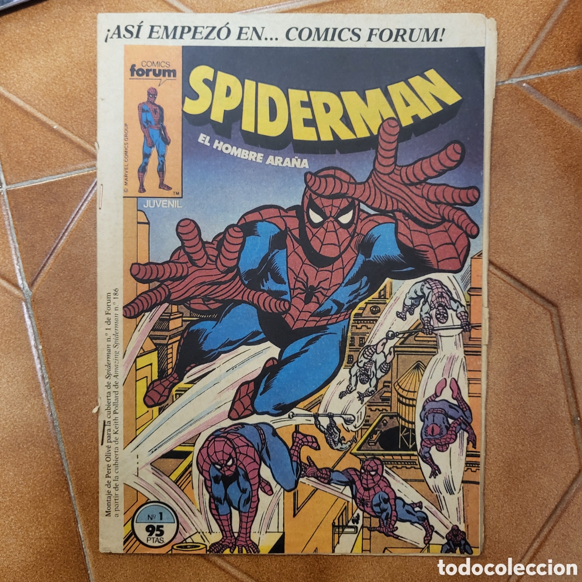 C&oacute;mics: Spiderman n &ordm; 1 - Marvel Comics forum - As&iacute; empez&oacute; en... Comics Forum!! - Foto 1