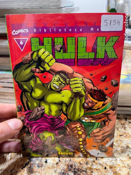 C&oacute;mics: FORUM BIBLIOTECA MARVEL HULK NUMERO 6 MUY BUEN ESTADO - Foto 1