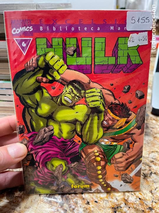 C&oacute;mics: FORUM BIBLIOTECA MARVEL HULK NUMERO 6 MUY BUEN ESTADO - Foto 1