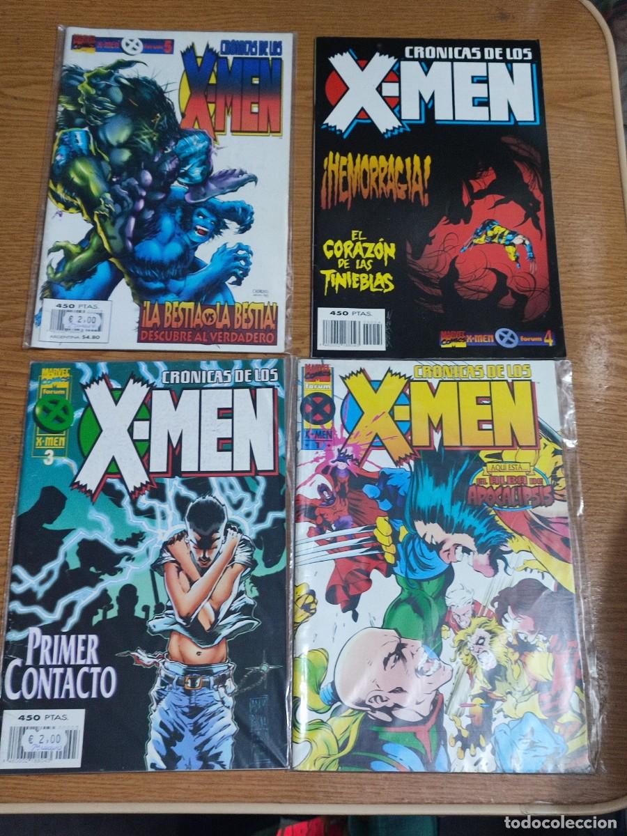 C&oacute;mics: CRONICAS DE. LOS X-MEN COMPLETA 5 N&Uacute;MEROS - Foto 1