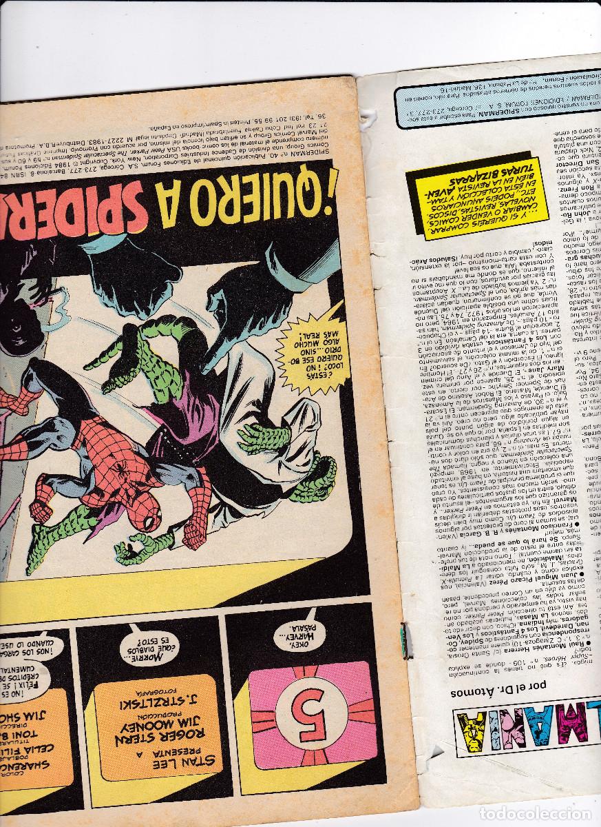C&oacute;mics: SPIDERMAN - vol 1 - n&ordm; 40 - &iexcl;Quiero a Spiderman! - FORUM - Foto 5