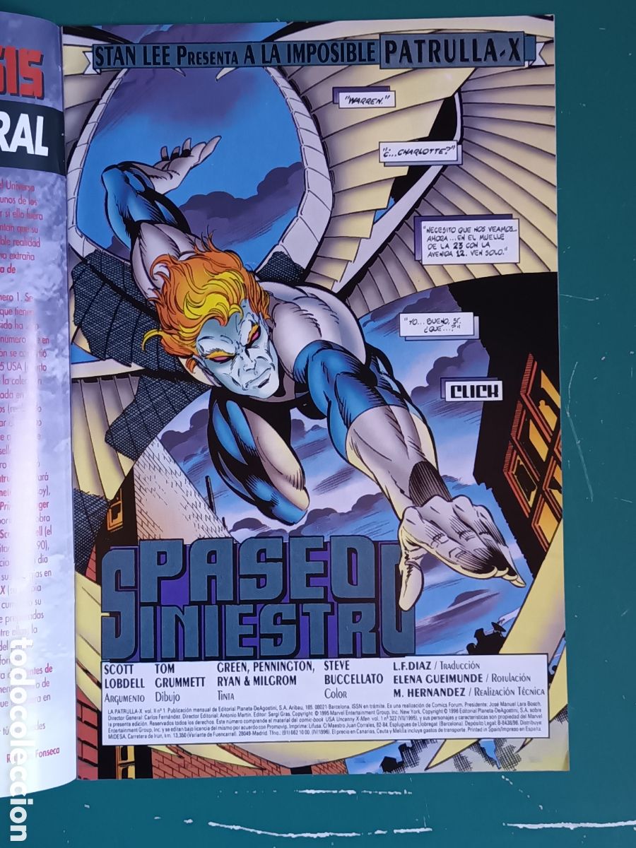 C&oacute;mics: Patrulla X vol 2 N&deg; 1 FORUM - MARVEL 1996 - Foto 3