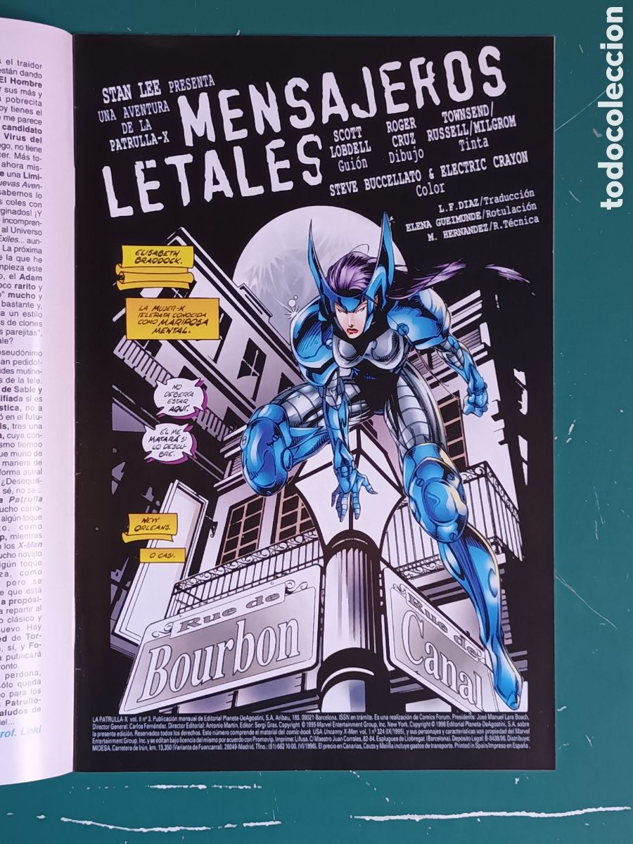 C&oacute;mics: Patrulla X vol 2 N&deg; 3 FORUM - MARVEL 1996 - Foto 2