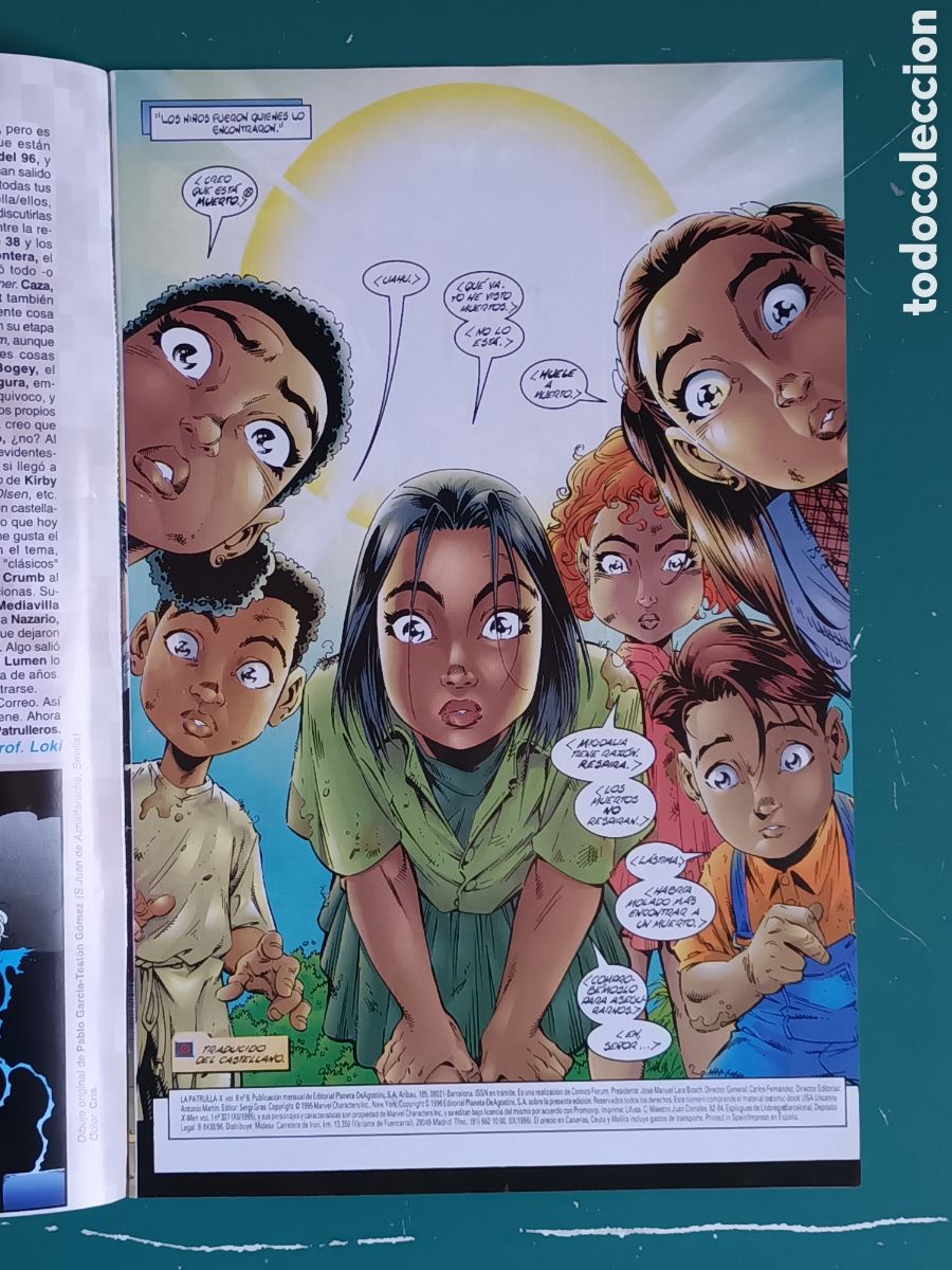 C&oacute;mics: Patrulla X vol 2 N&deg; 6 FORUM - MARVEL 1996 - Foto 2