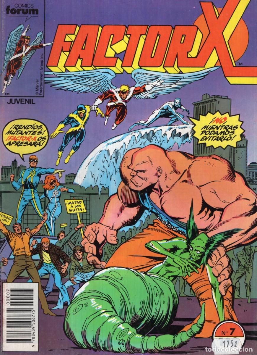 C&oacute;mics: FACTOR X VOL. 1 N&ordm; 7 - FORUM - ESTADO EXCELENTE - Foto 1