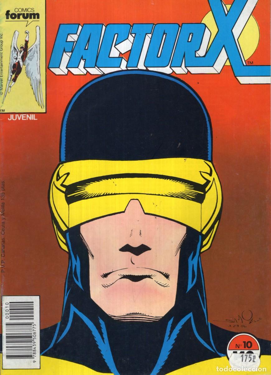 C&oacute;mics: FACTOR X VOL. 1 N&ordm; 10 - FORUM - ESTADO EXCELENTE - Foto 1