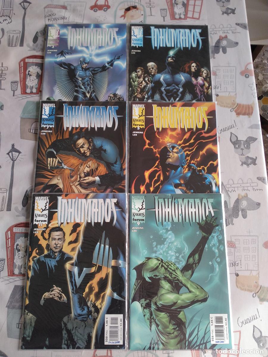 C&oacute;mics: FORUM : MARVEL KNIGHTS : INHUMANOS COLECCION COMPLETA NUM. 1 AL 12 - Foto 1