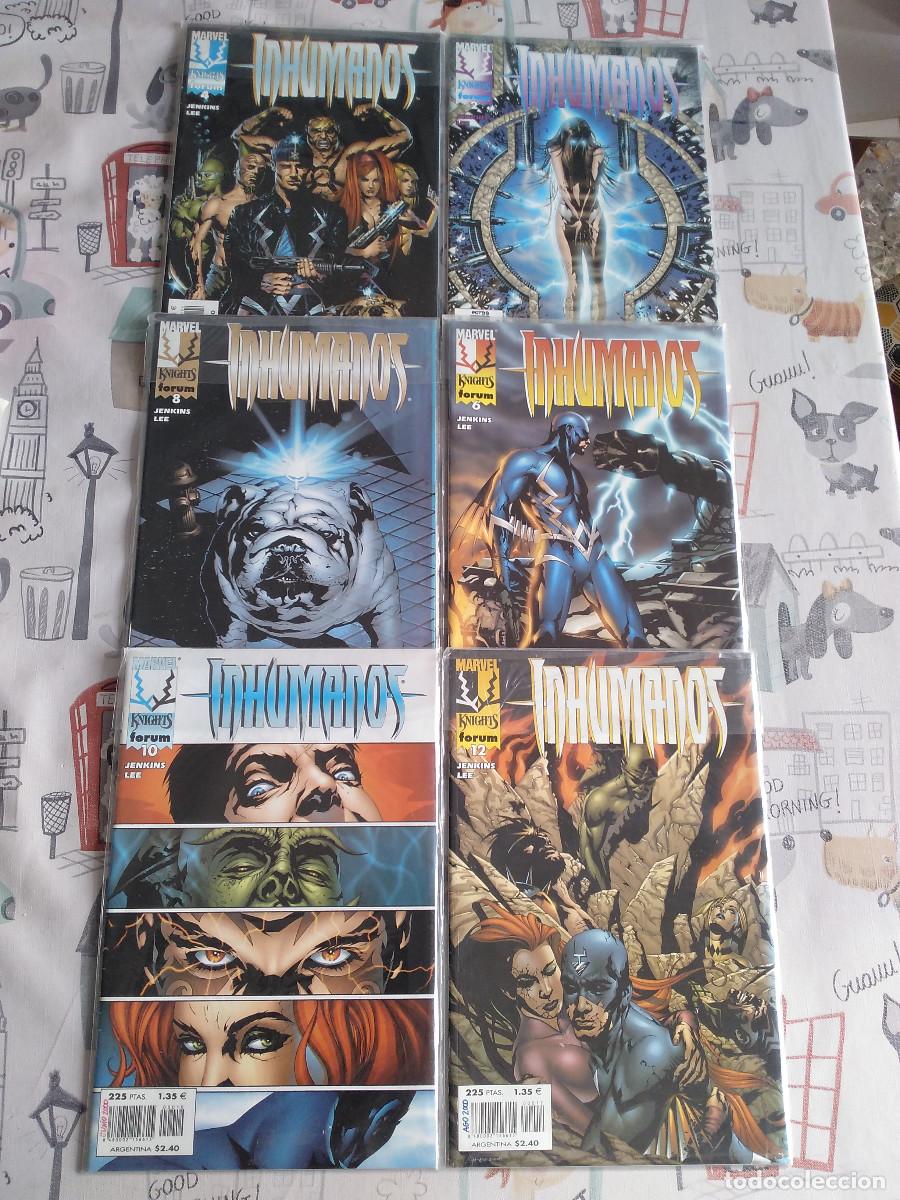 C&oacute;mics: FORUM : MARVEL KNIGHTS : INHUMANOS COLECCION COMPLETA NUM. 1 AL 12 - Foto 2