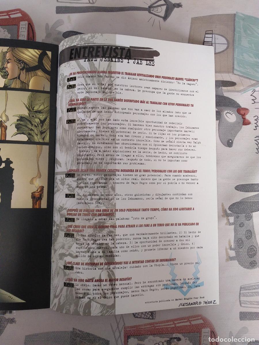 C&oacute;mics: FORUM : MARVEL KNIGHTS : INHUMANOS COLECCION COMPLETA NUM. 1 AL 12 - Foto 4