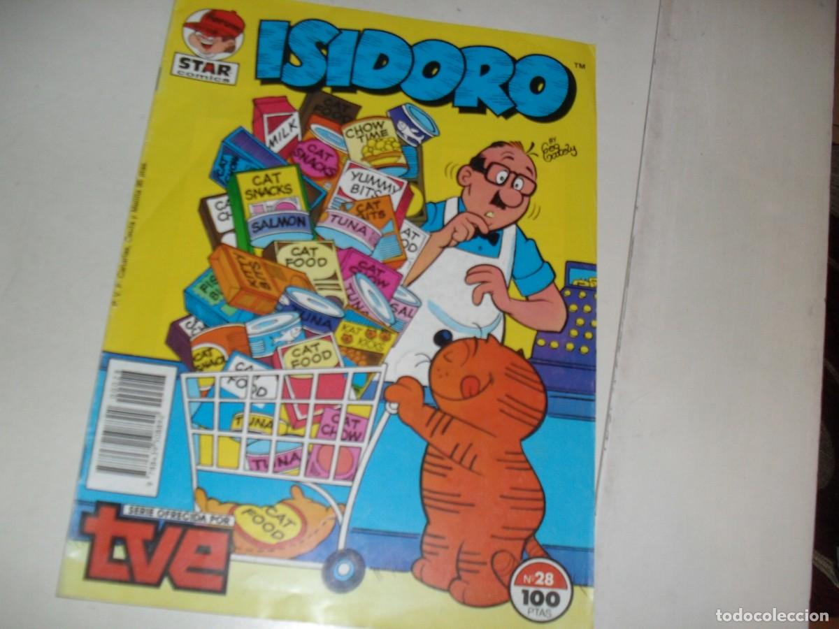 Comics: ISIDORO(STAR COMICS)N&ordm;28,(DE 56)FANATICO DE LOS VIDEOJUEGOS.FORUM,1988.