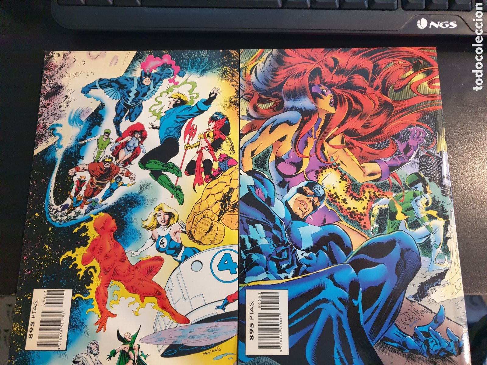 C&oacute;mics: 4 FANTASTICOS. EL ASCENSO DE ATLANTIS. 2 COMICS - Foto 2
