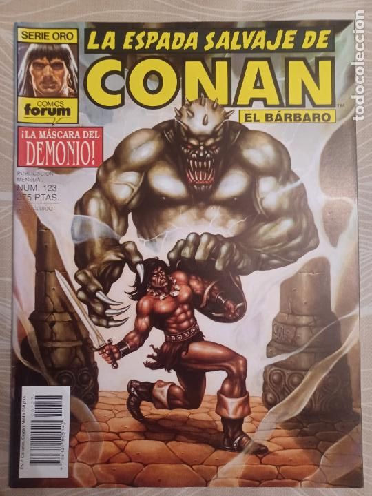 C&oacute;mics: LA ESPADA SALVAJE DE CONAN N&ordm; 123 1&ordf; EDICION FORUM - Foto 1
