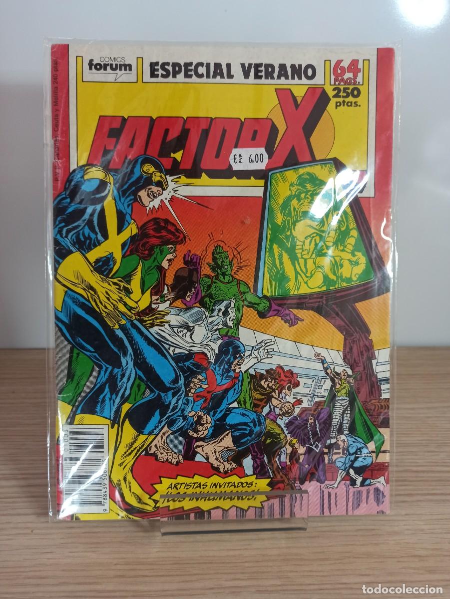 C&oacute;mics: FACTOR X - Especial verano (Ed. Comics Forum) a&ntilde;o 1987 - Foto 1