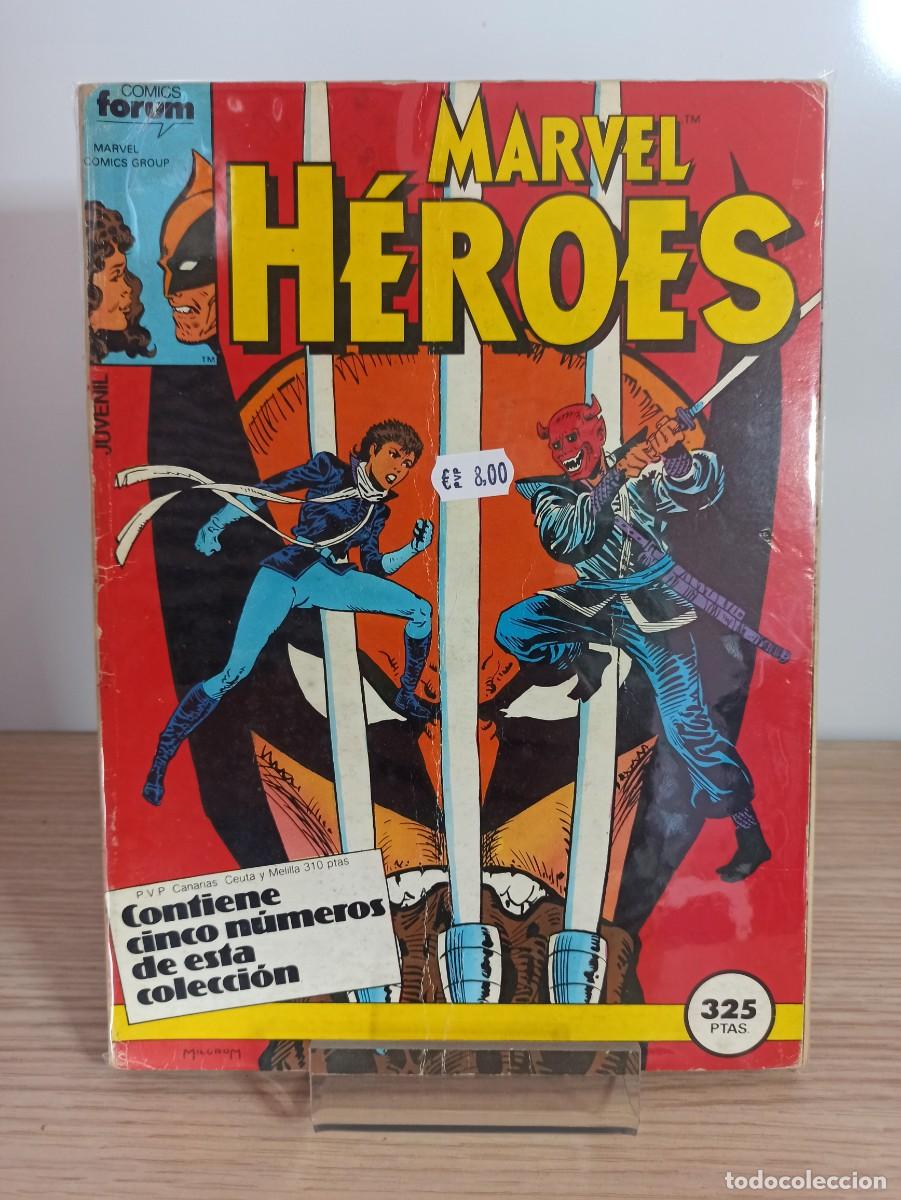 Comics: MARVEL H&Eacute;ROES - Tomo con 5 n&uacute;meros (Comic Forum)