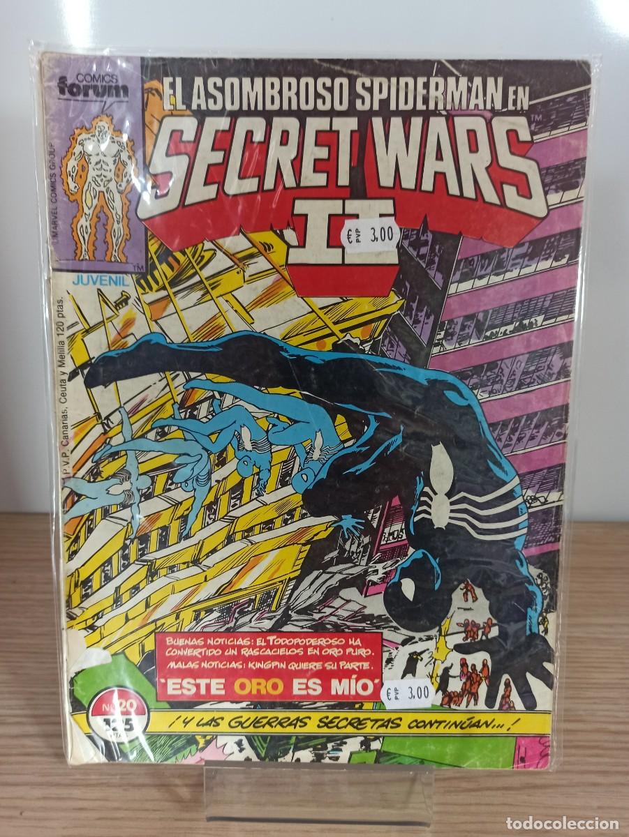 C&oacute;mics: SPIDERMAN - SECRET WARS II (Comics Forum) N&ordm; 20 - Foto 1