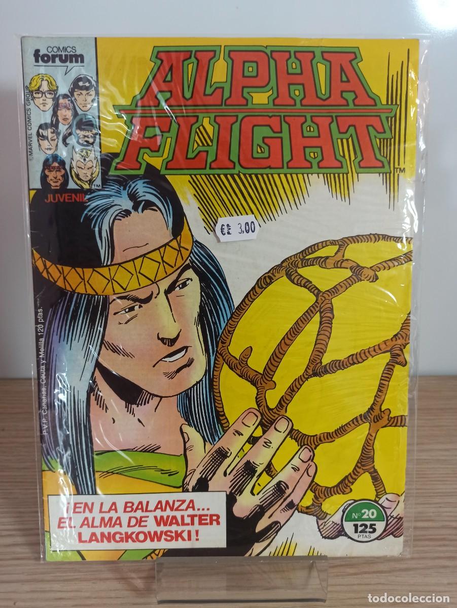 C&oacute;mics: ALPHA FLIGHT &rdquo;En la balanza...el alma de Walter Langkowski&rdquo; (Comics Forum) N&ordm; 20 - Foto 1