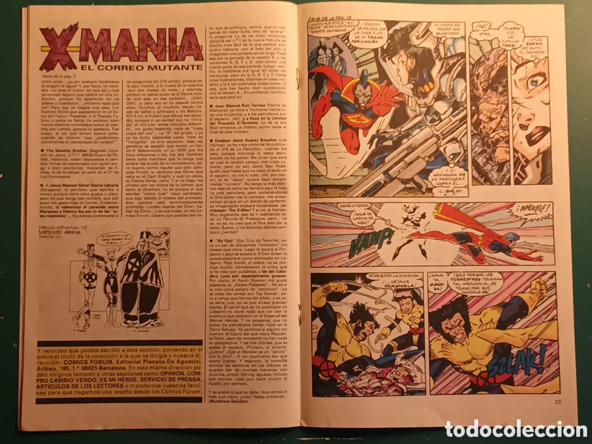 C&oacute;mics: Patrulla X vol 1 N&deg; 116 FORUM - MARVEL 1992 - Foto 4