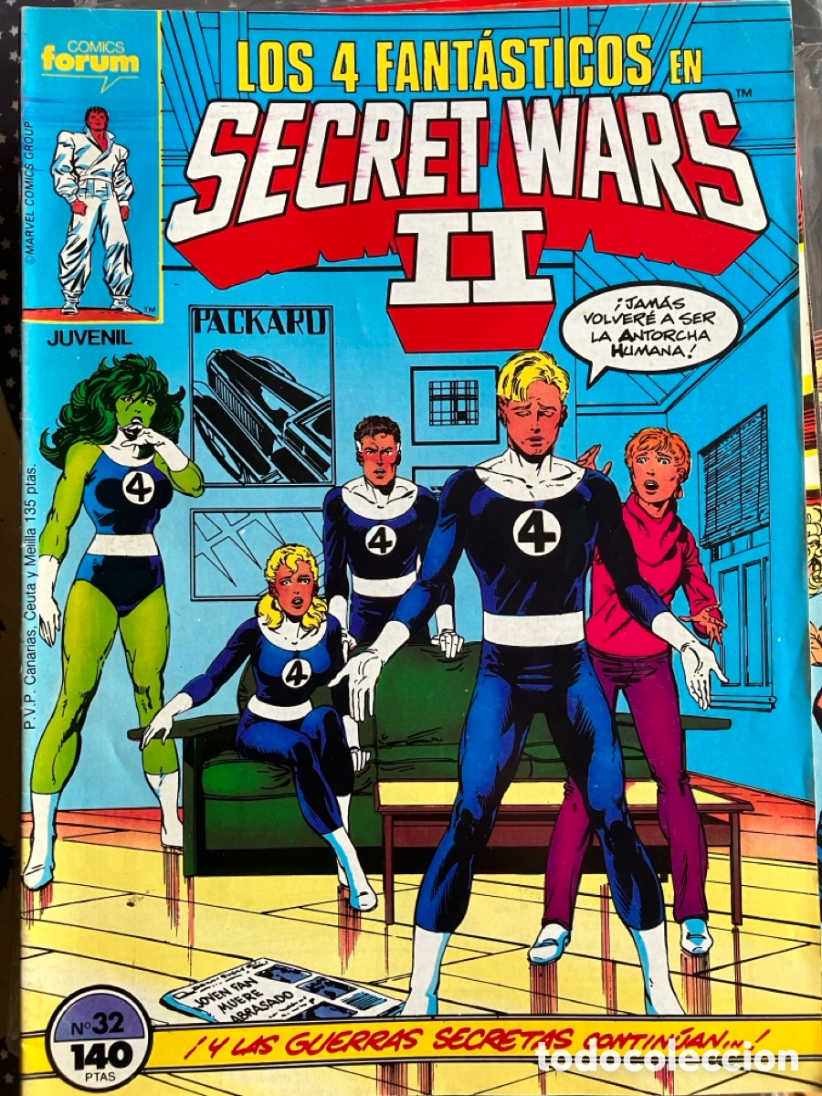 C&oacute;mics: SECRET WARS II #32 (John Byrne) FORUM, 1987 - Foto 1