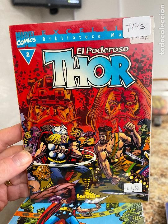 C&oacute;mics: FORUM BIBLIOTECA MARVEL THOR NUMERO 2 MUY BUEN ESTADO - Foto 1